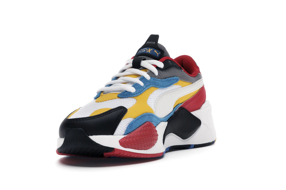 Vue 13 de Puma RS-X 3 Puzzle White Yellow Black (GS)