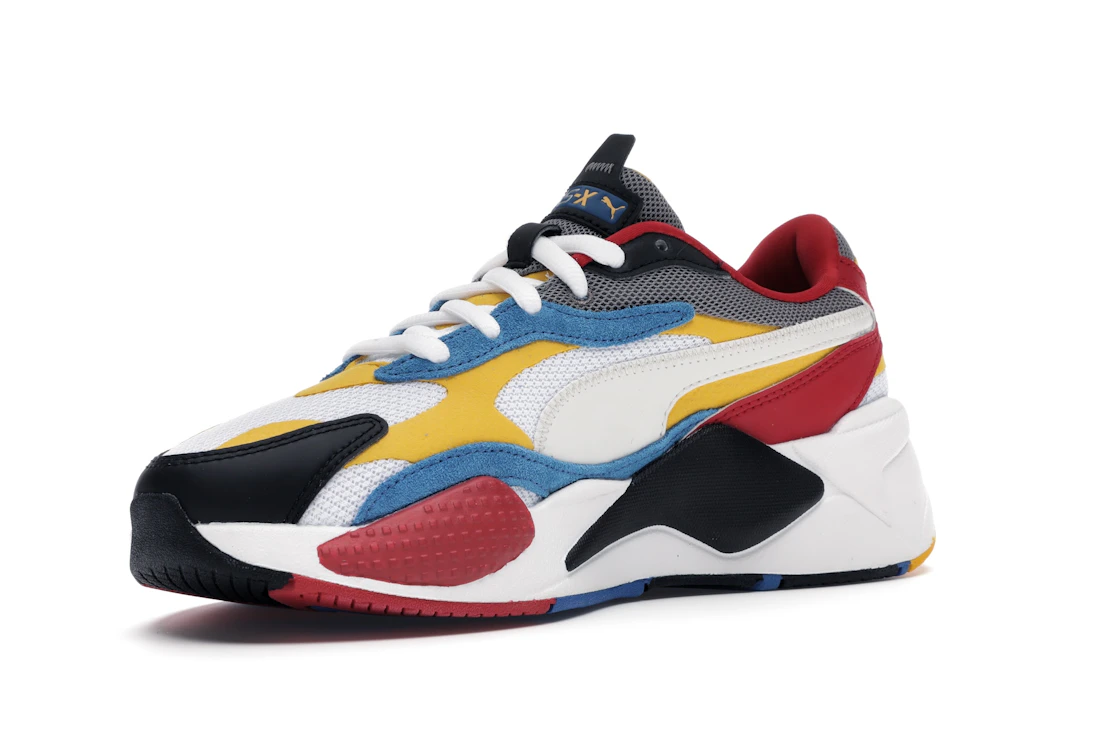 Vue 15 de Puma RS-X 3 Puzzle White Yellow Black (GS)