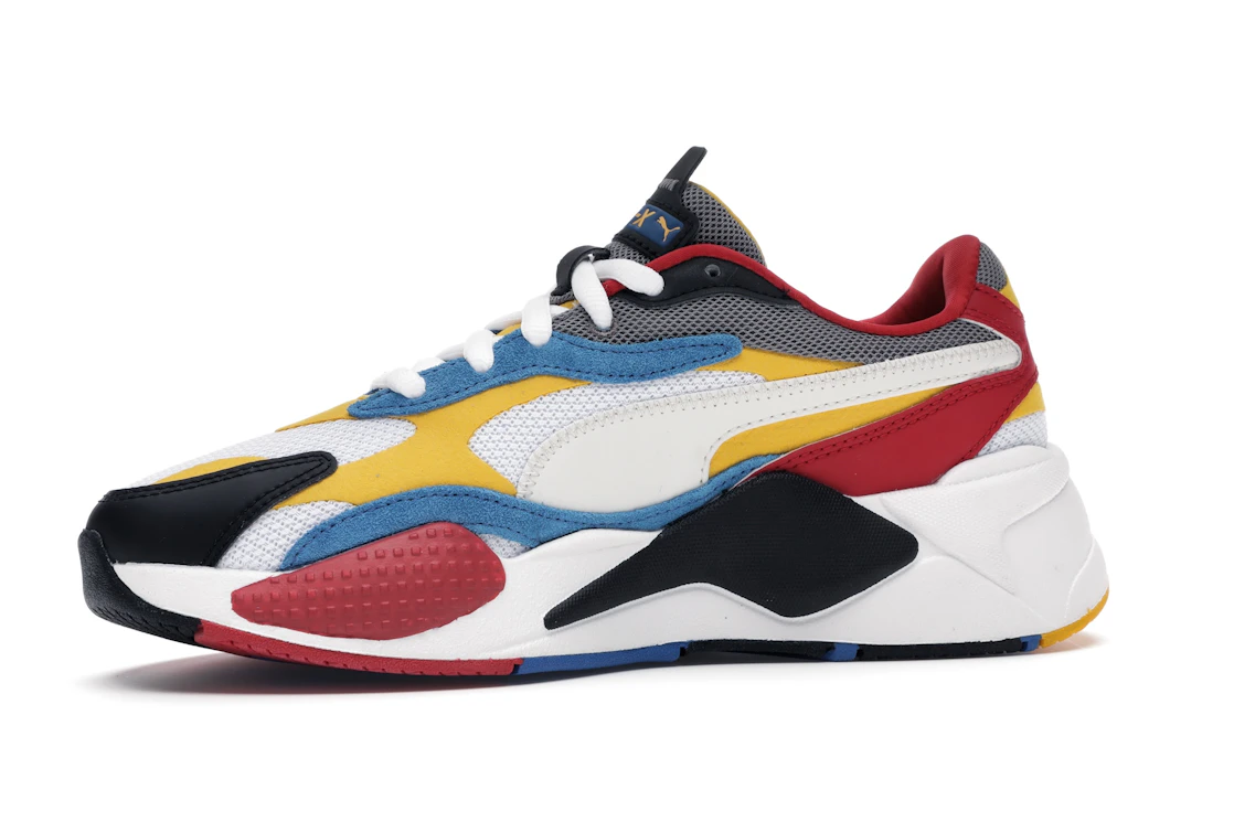 Vue 17 de Puma RS-X 3 Puzzle White Yellow Black (GS)