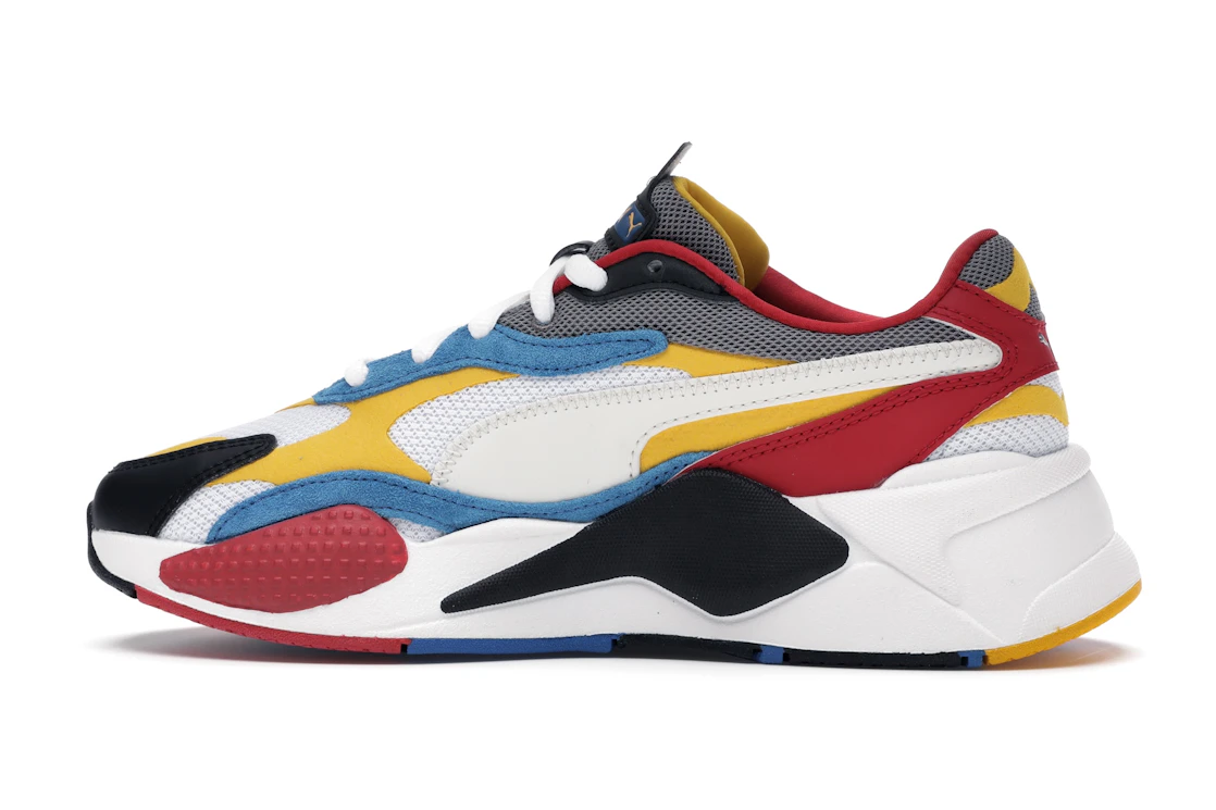 Vue 20 de Puma RS-X 3 Puzzle White Yellow Black (GS)