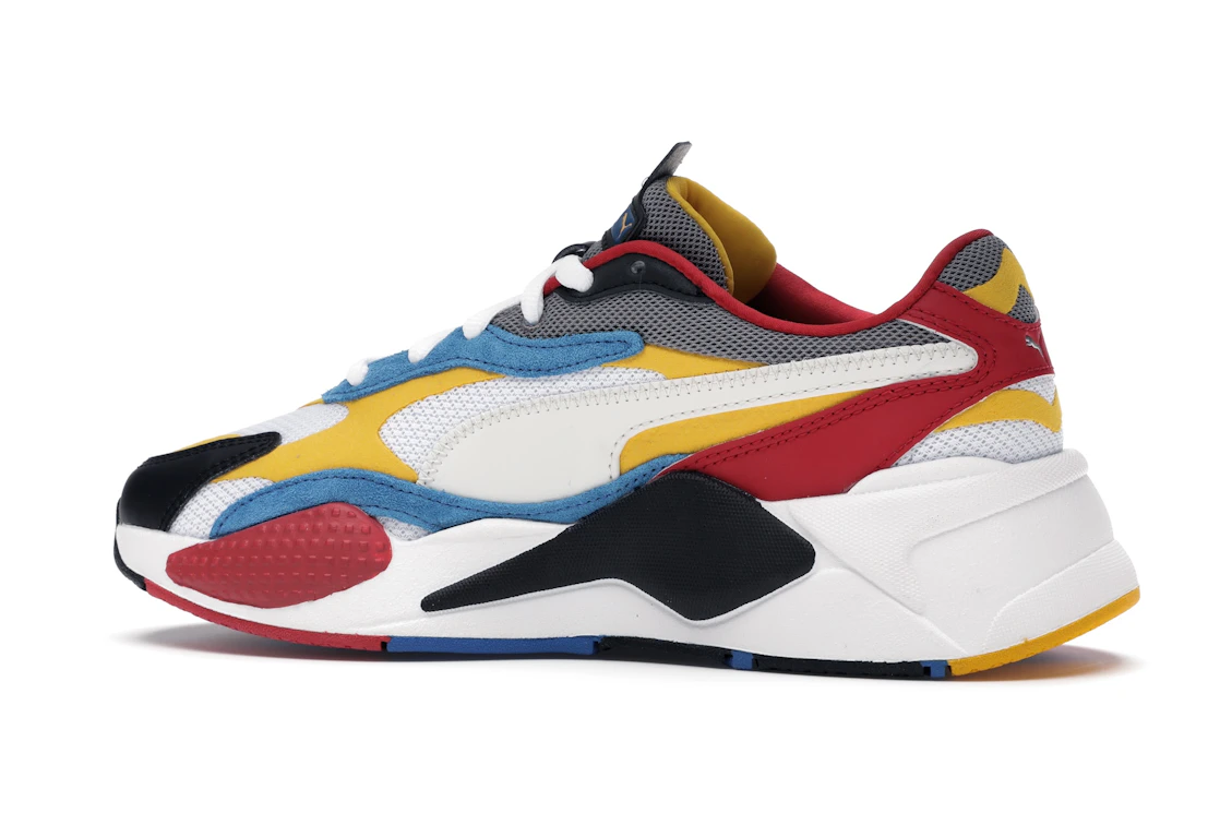 Vue 21 de Puma RS-X 3 Puzzle White Yellow Black (GS)