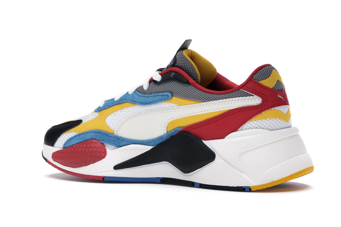 Vue 22 de Puma RS-X 3 Puzzle White Yellow Black (GS)