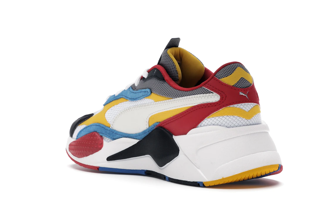 Vue 24 de Puma RS-X 3 Puzzle White Yellow Black (GS)