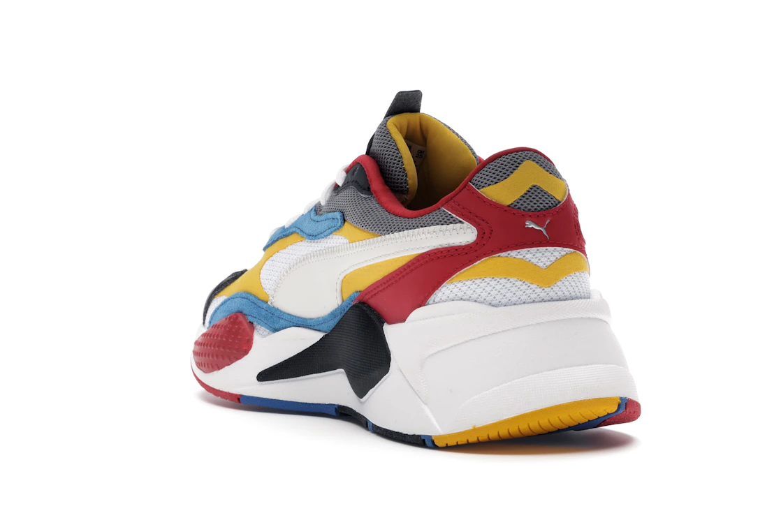 Vue 25 de Puma RS-X 3 Puzzle White Yellow Black (GS)