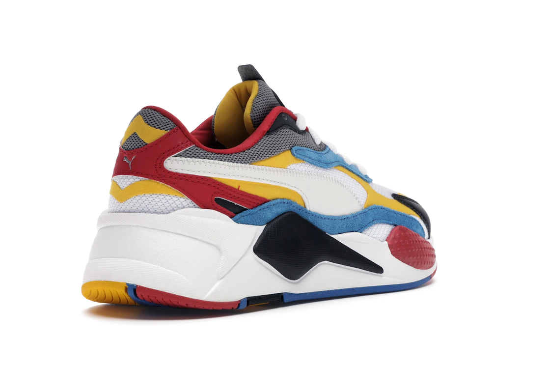 Vue 32 de Puma RS-X 3 Puzzle White Yellow Black (GS)