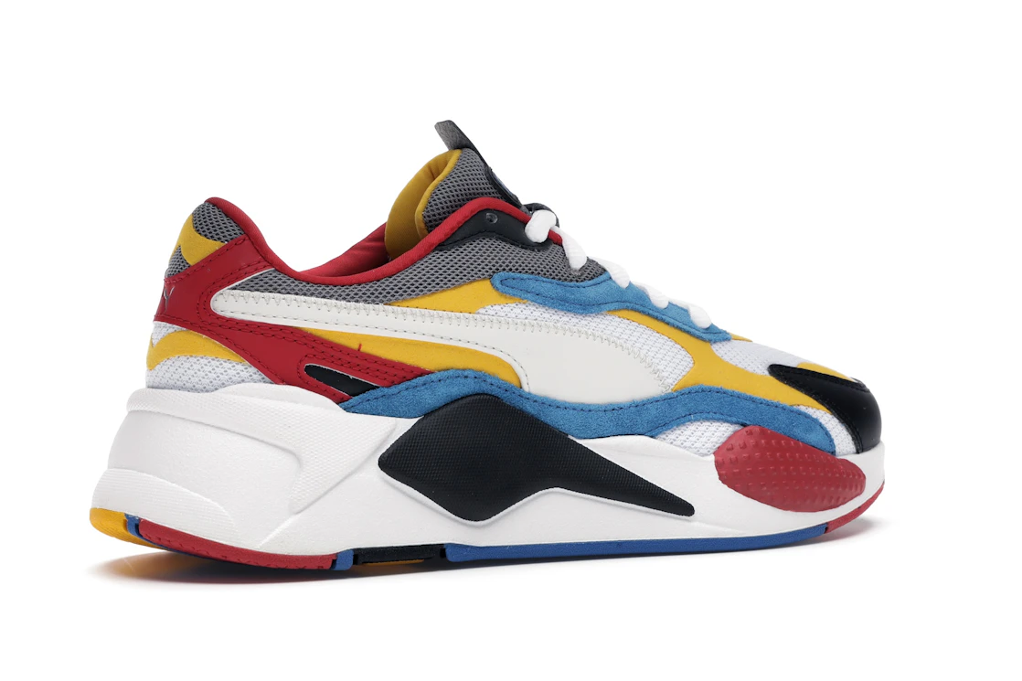 Vue 34 de Puma RS-X 3 Puzzle White Yellow Black (GS)