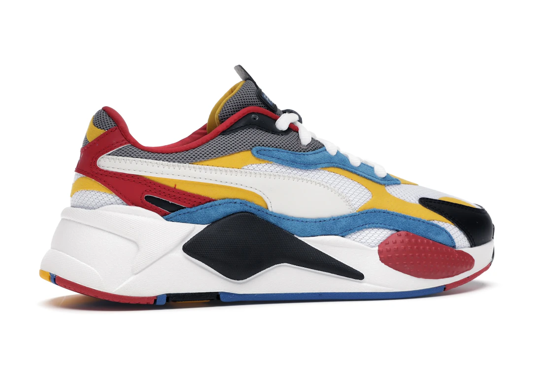 Vue 35 de Puma RS-X 3 Puzzle White Yellow Black (GS)