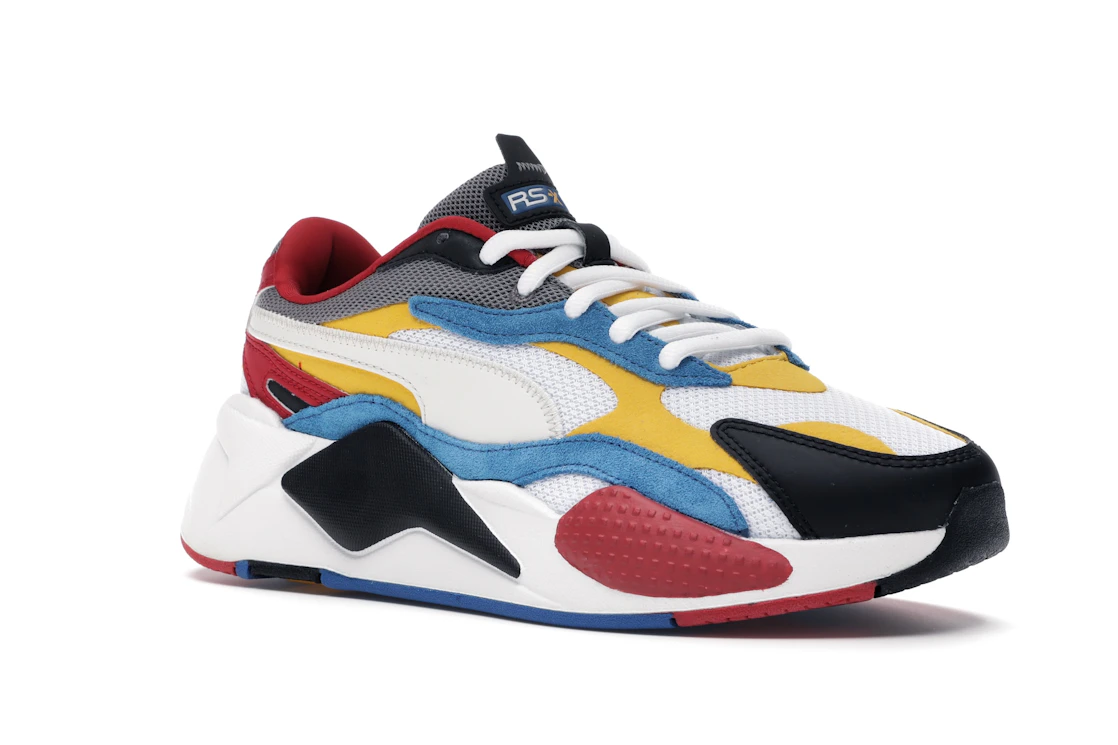 Vue 5 de Puma RS-X 3 Puzzle White Yellow Black (GS)