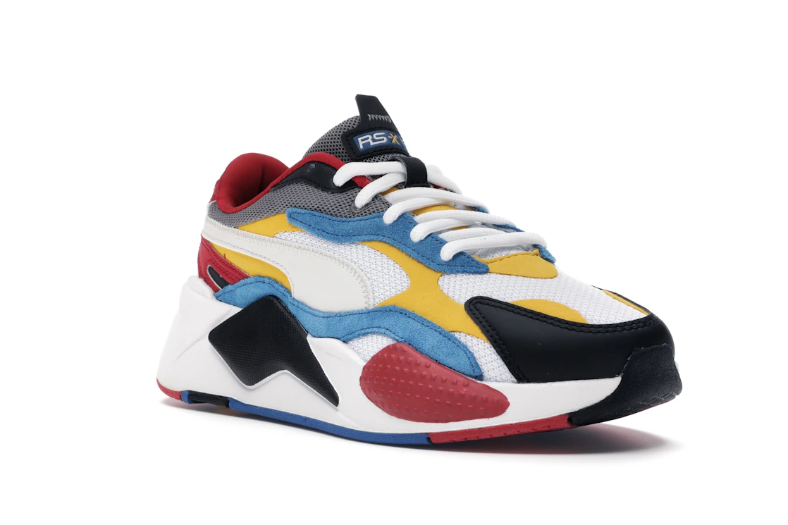 Vue 6 de Puma RS-X 3 Puzzle White Yellow Black (GS)
