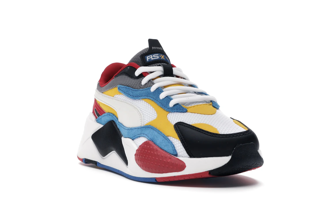 Vue 7 de Puma RS-X 3 Puzzle White Yellow Black (GS)