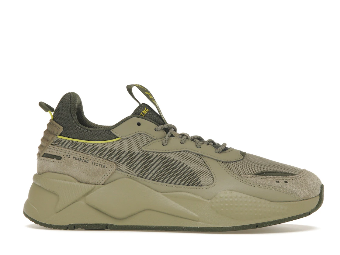 Vue 2 de Puma RS-X Elevated Hike Birch Tree Green Moss