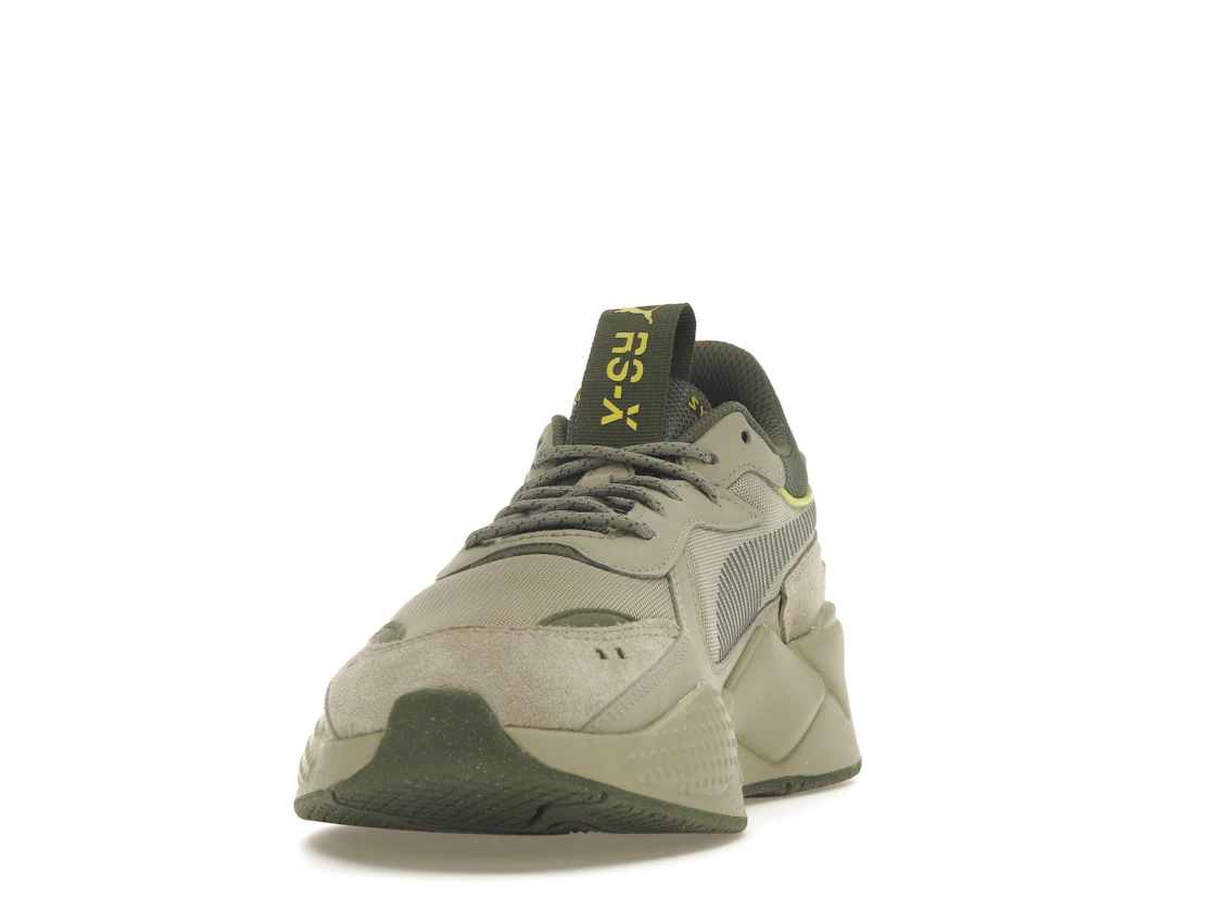 Vue 12 de Puma RS-X Elevated Hike Birch Tree Green Moss