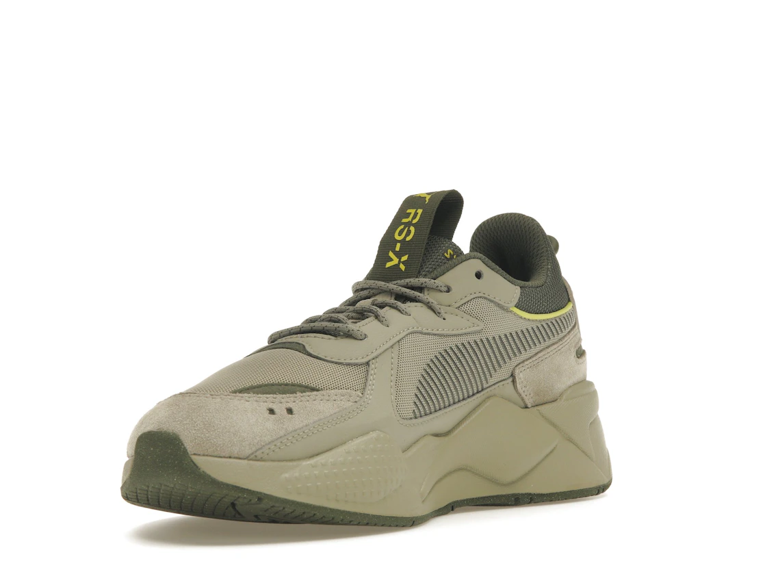 Vue 14 de Puma RS-X Elevated Hike Birch Tree Green Moss