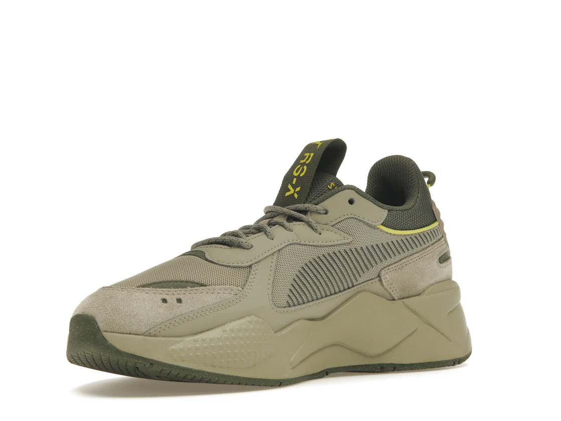 Vue 15 de Puma RS-X Elevated Hike Birch Tree Green Moss