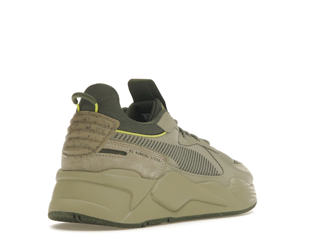 Vue 32 de Puma RS-X Elevated Hike Birch Tree Green Moss