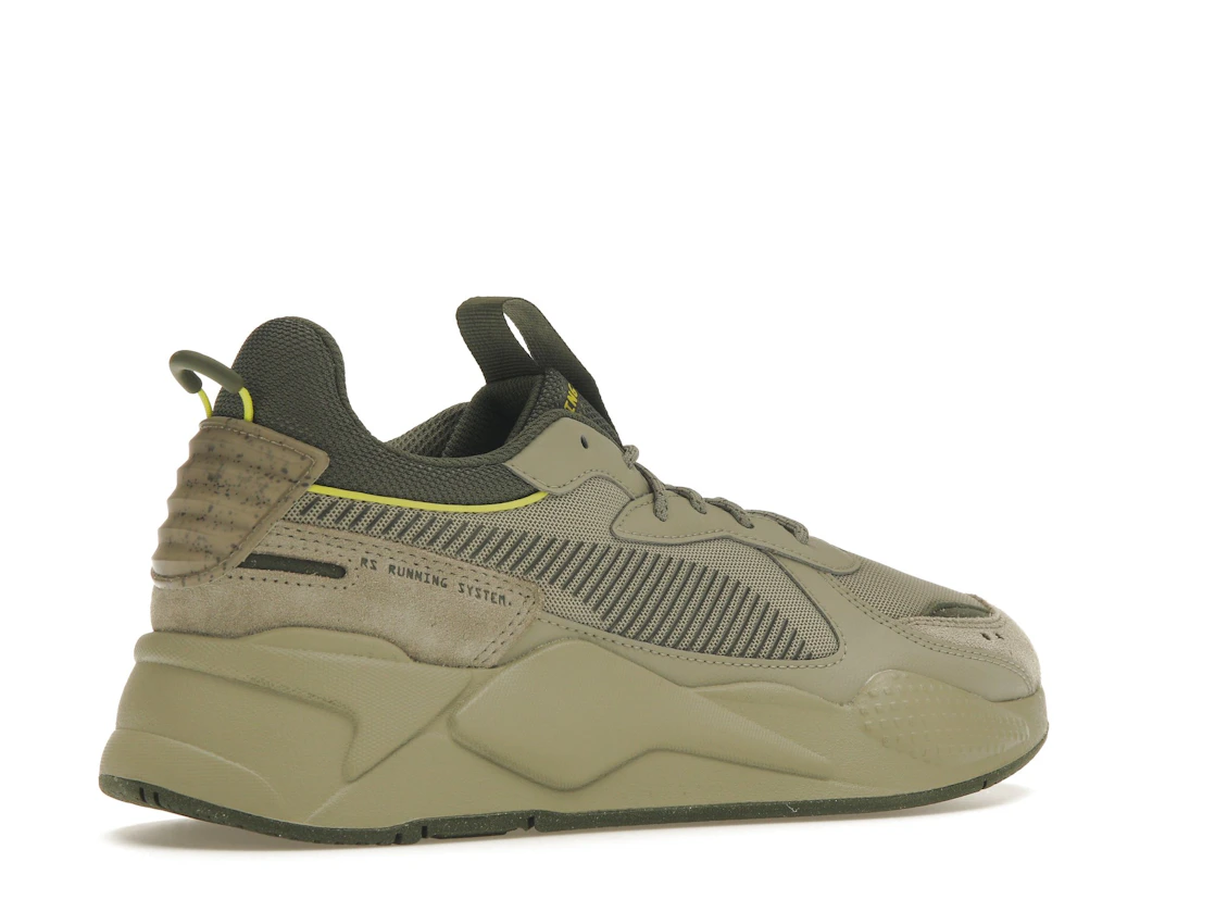 Vue 34 de Puma RS-X Elevated Hike Birch Tree Green Moss