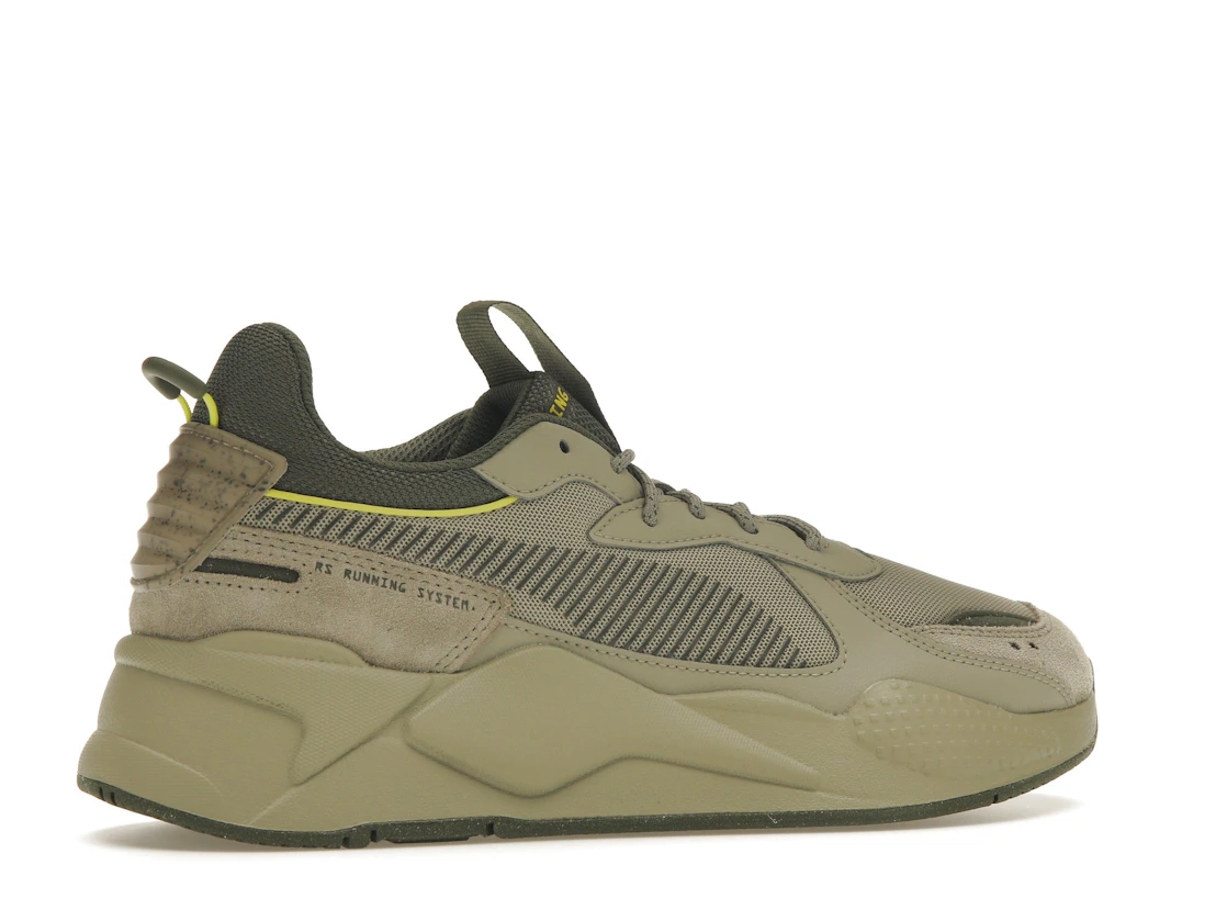 Vue 35 de Puma RS-X Elevated Hike Birch Tree Green Moss