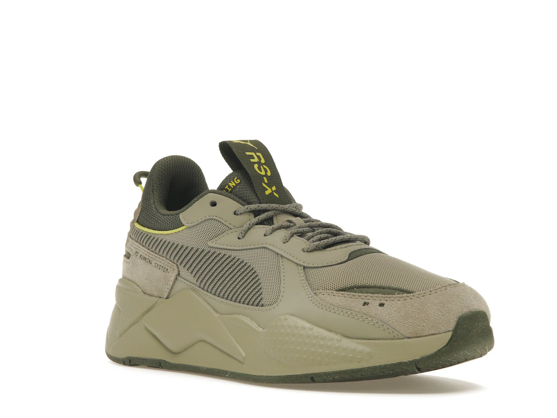Vue 6 de Puma RS-X Elevated Hike Birch Tree Green Moss