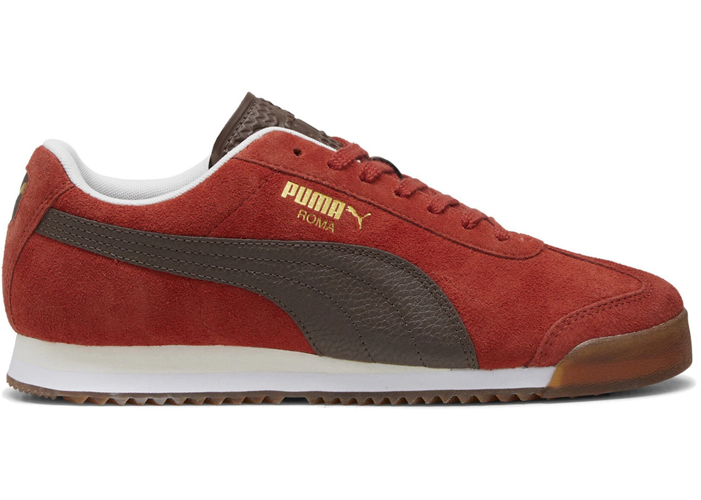 Puma Roma Suede Mars Red Espresso Brown