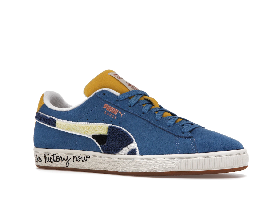 Vue 4 de Puma Suede Classic Black Fives