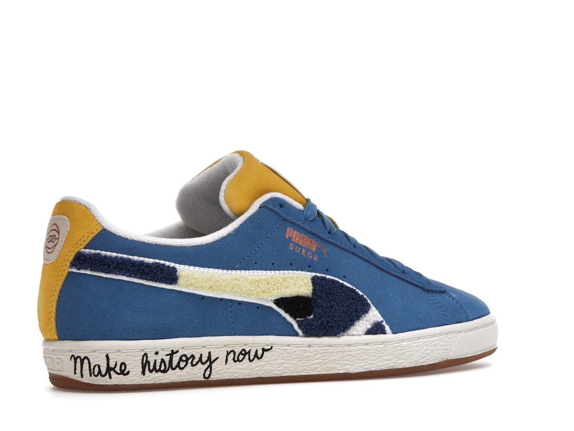 Vue 34 de Puma Suede Classic Black Fives