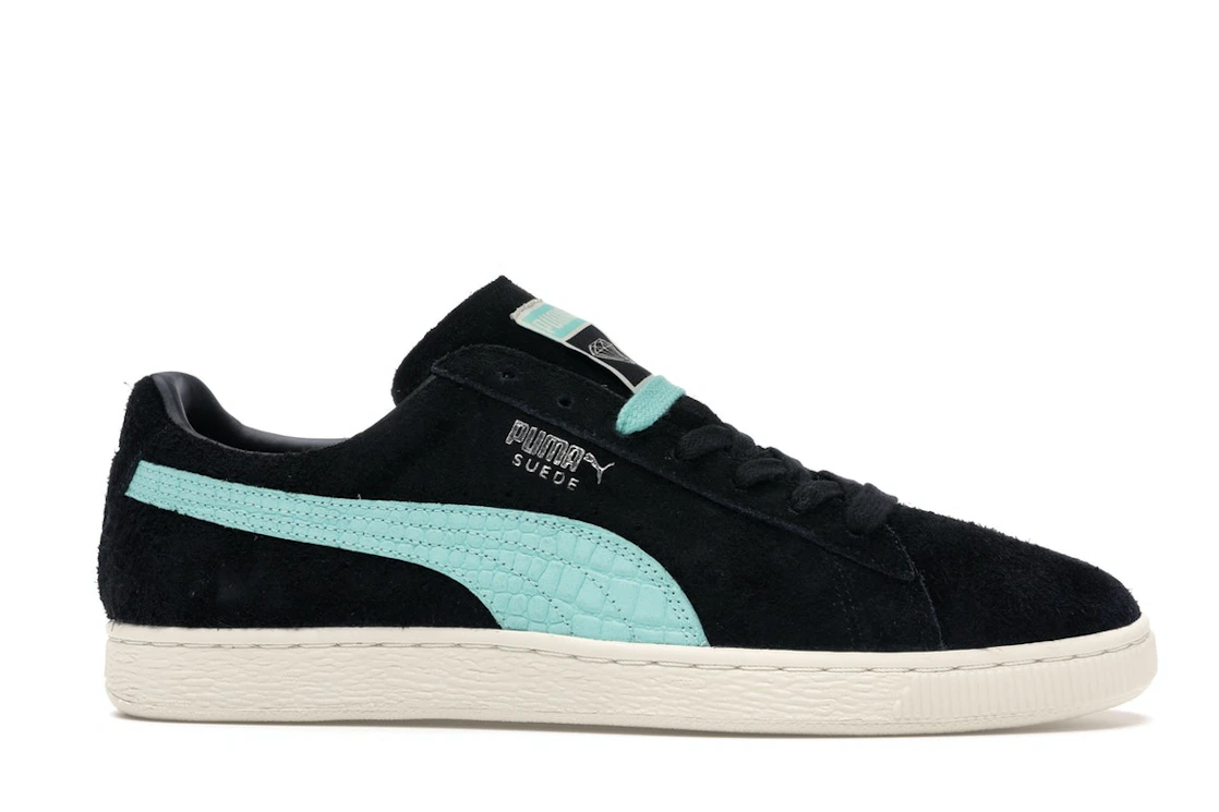 Vue 2 de Puma Suede Diamond Supply Co. Black