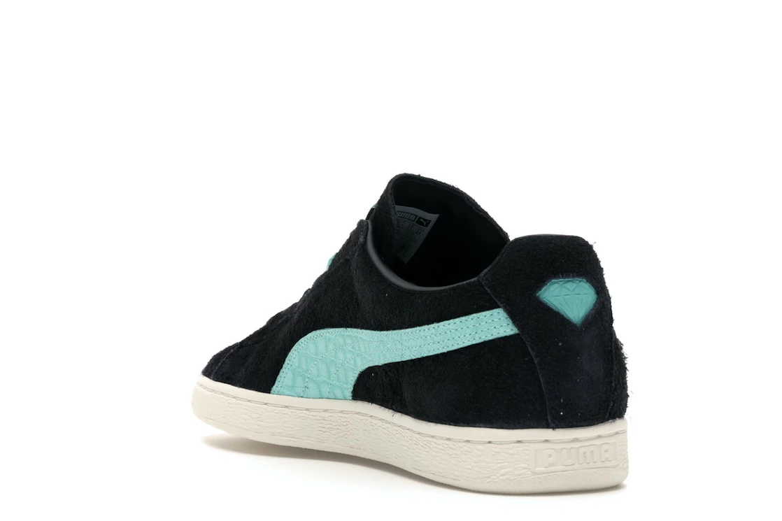 Vue 25 de Puma Suede Diamond Supply Co. Black
