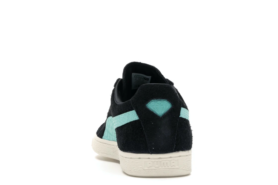Vue 27 de Puma Suede Diamond Supply Co. Black