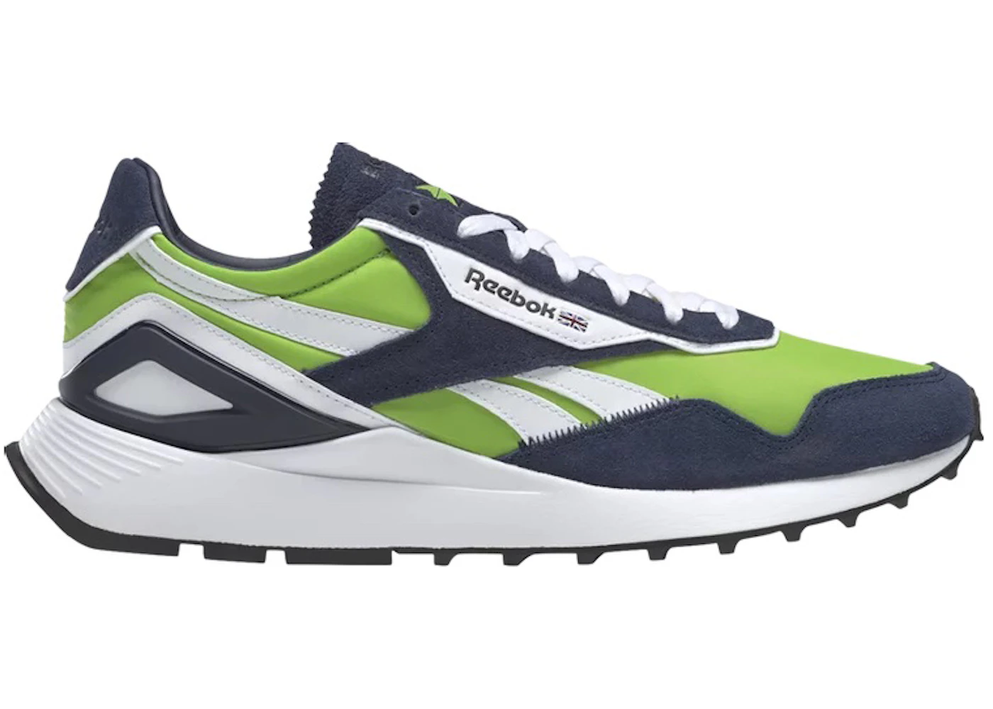 Reebok Classic Leather Legacy AZ Semi Solar Green Vector Navy