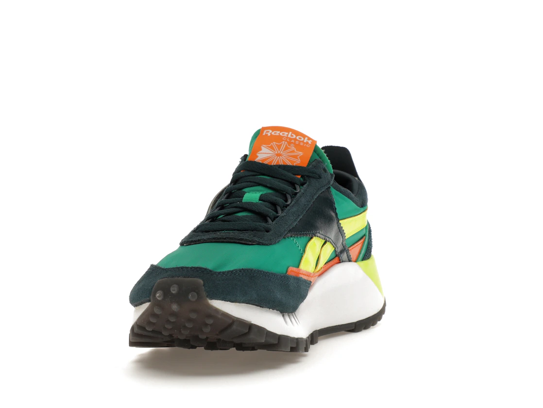 Vue 12 de Reebok Classic Leather Legacy Court Green Solar Yellow