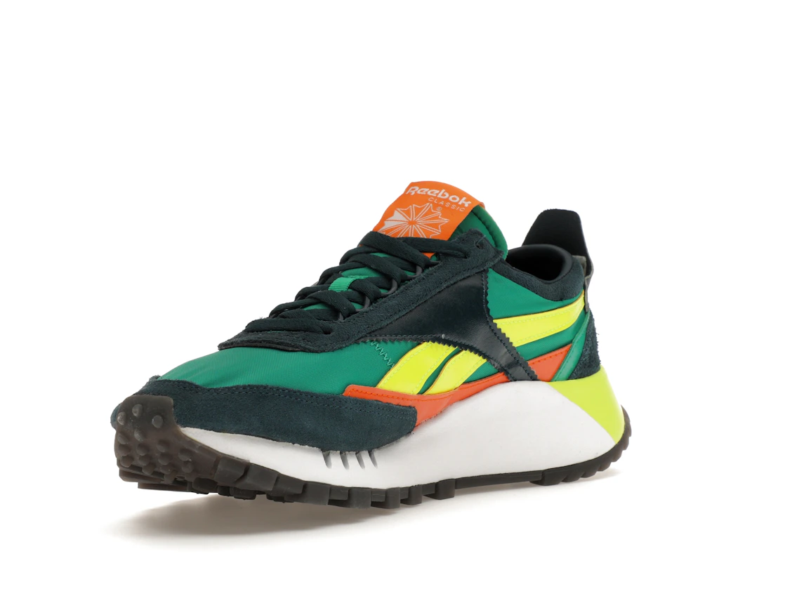 Vue 14 de Reebok Classic Leather Legacy Court Green Solar Yellow