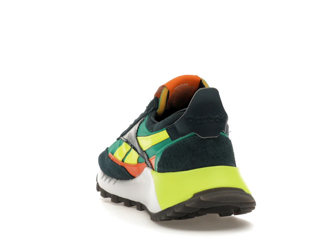 Vue 26 de Reebok Classic Leather Legacy Court Green Solar Yellow