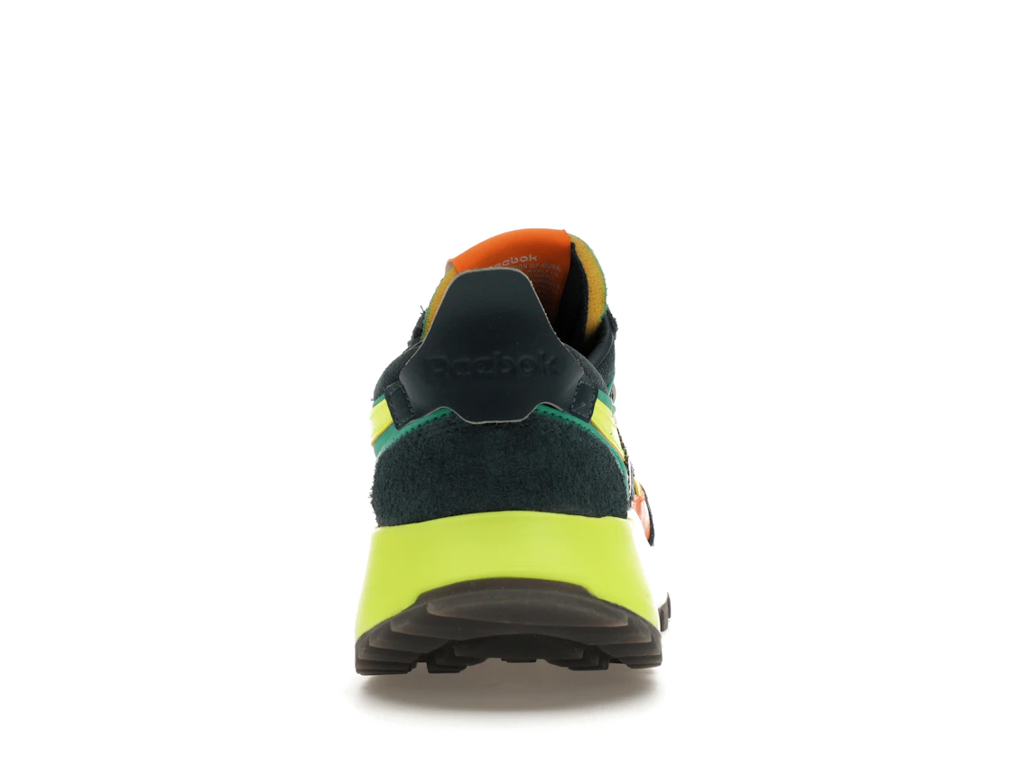 Vue 28 de Reebok Classic Leather Legacy Court Green Solar Yellow