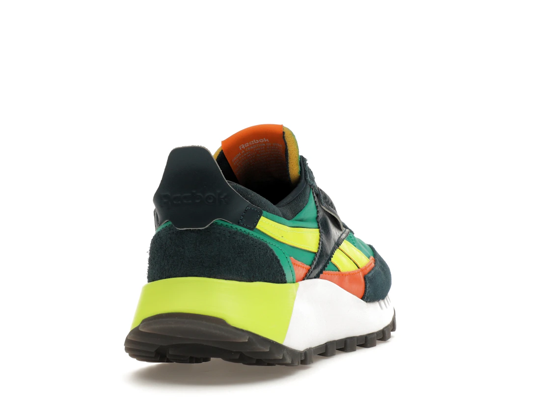 Vue 30 de Reebok Classic Leather Legacy Court Green Solar Yellow