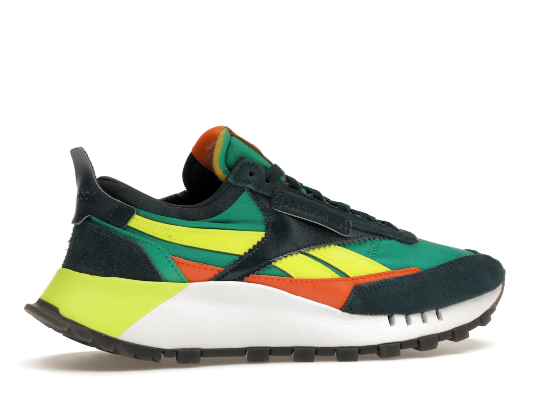 Vue 35 de Reebok Classic Leather Legacy Court Green Solar Yellow