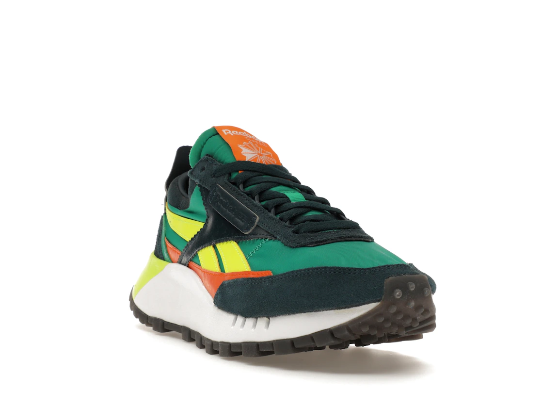 Vue 7 de Reebok Classic Leather Legacy Court Green Solar Yellow