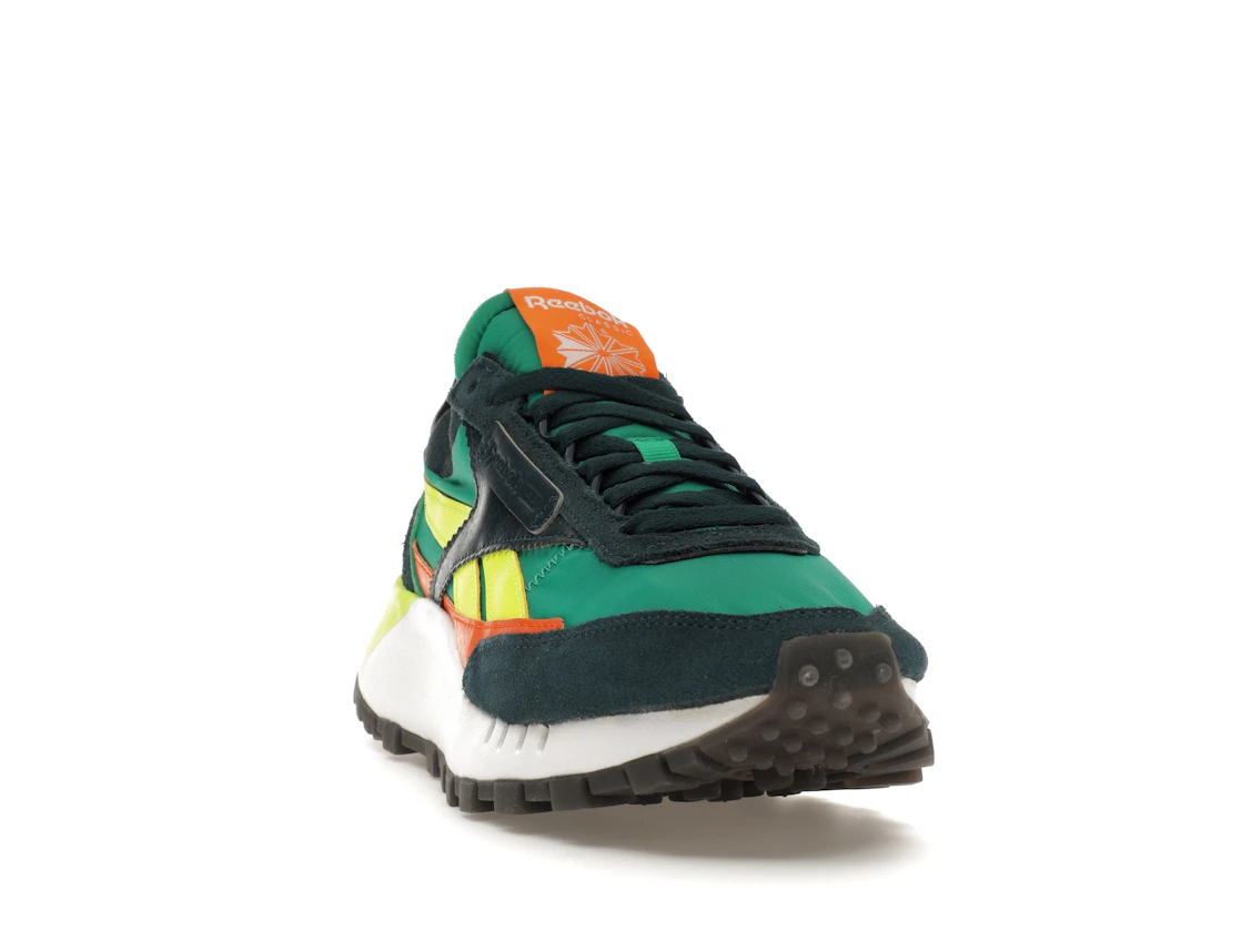 Vue 8 de Reebok Classic Leather Legacy Court Green Solar Yellow