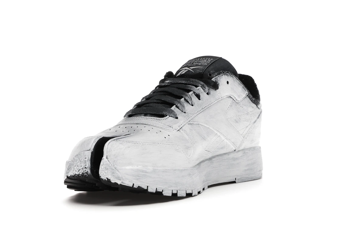 Vue 13 de Reebok Classic Leather Tabi Maison Margiela Bianchetto