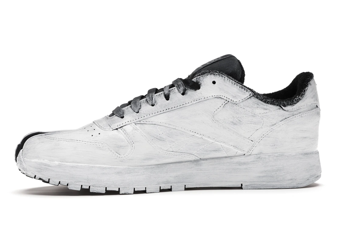 Vue 18 de Reebok Classic Leather Tabi Maison Margiela Bianchetto