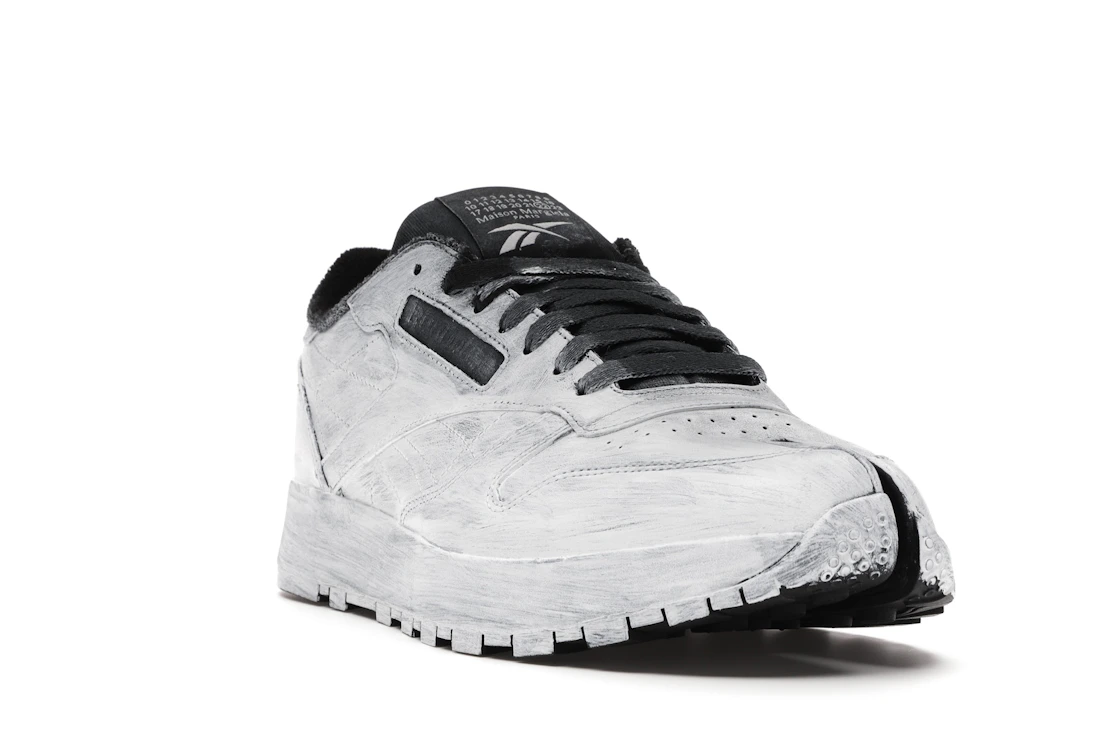Vue 7 de Reebok Classic Leather Tabi Maison Margiela Bianchetto
