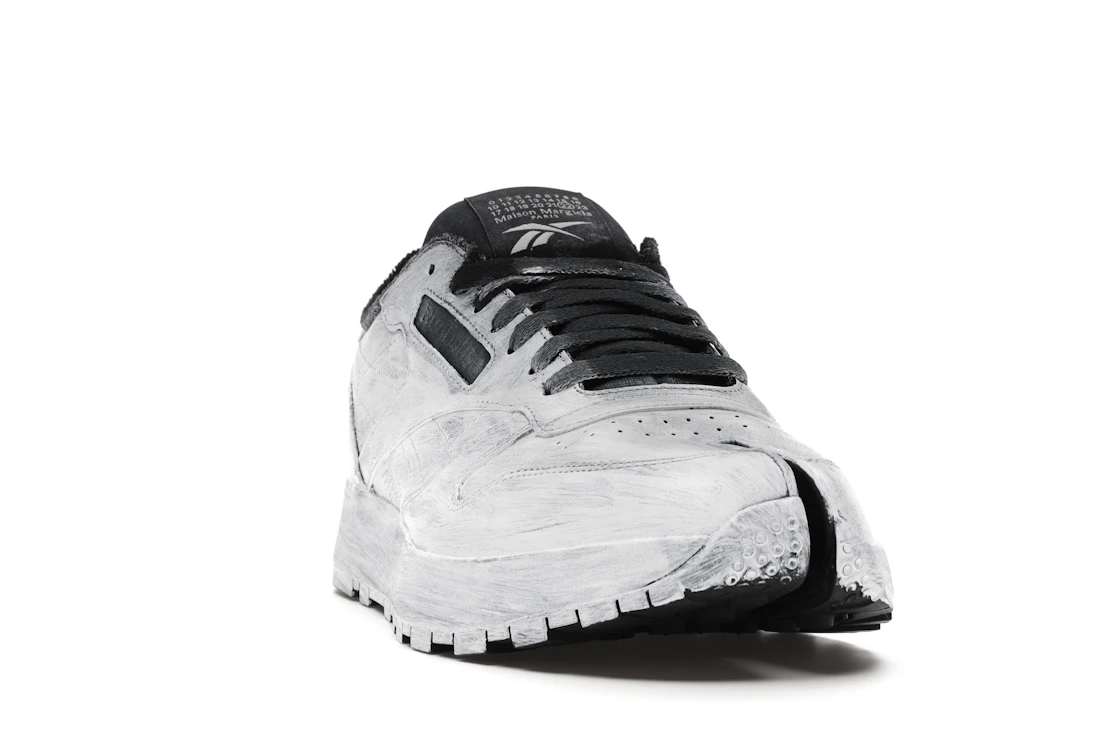 Vue 8 de Reebok Classic Leather Tabi Maison Margiela Bianchetto