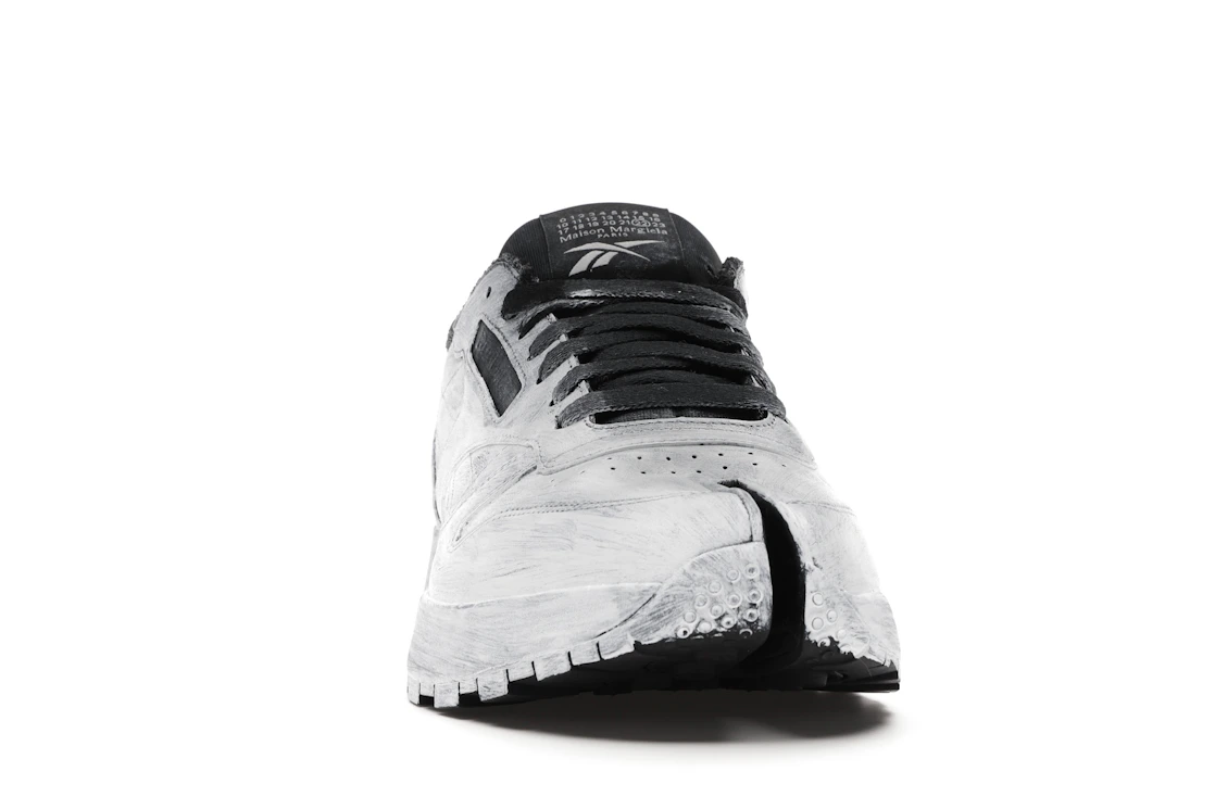 Vue 9 de Reebok Classic Leather Tabi Maison Margiela Bianchetto