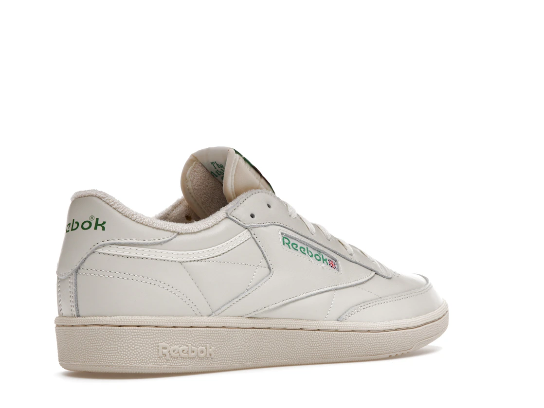 Vue 33 de Reebok Club C 85 Vintage Chalk Green