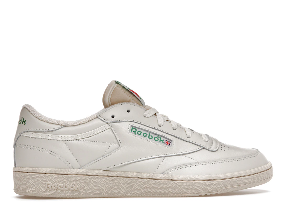 Vue 36 de Reebok Club C 85 Vintage Chalk Green