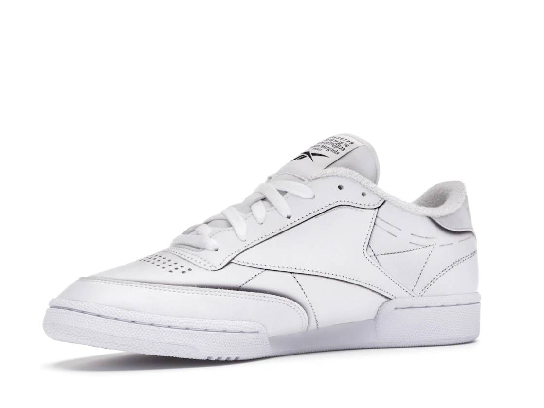 Vue 16 de Reebok Club C Maison Margiela White
