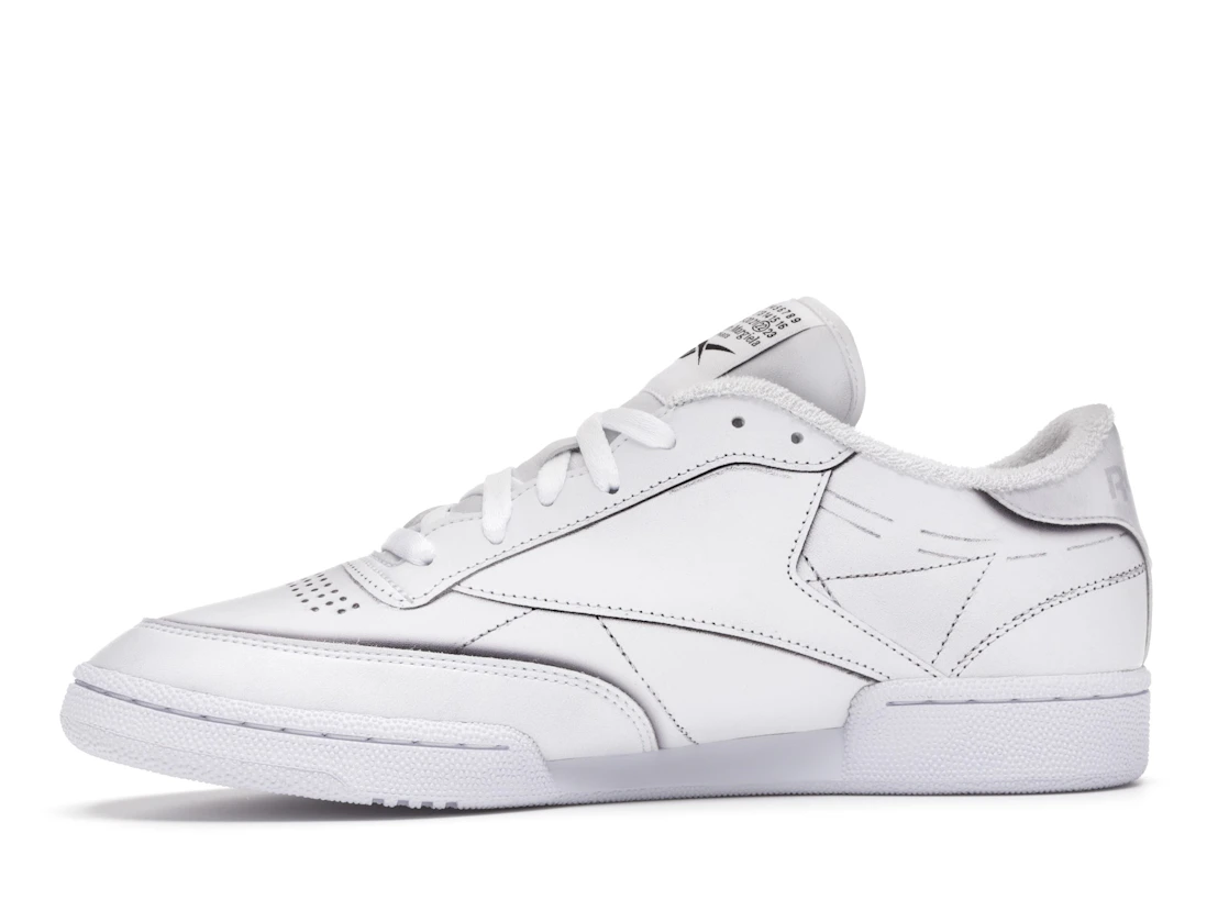Vue 18 de Reebok Club C Maison Margiela White