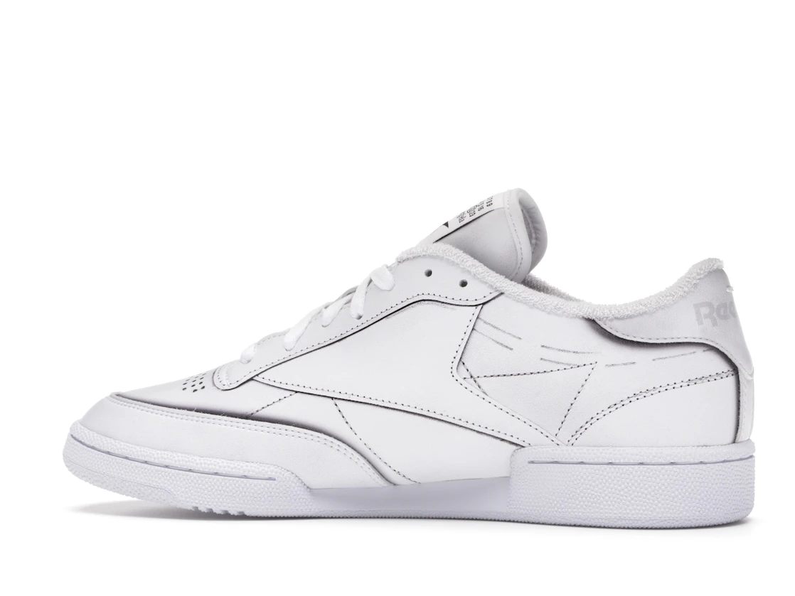 Vue 21 de Reebok Club C Maison Margiela White