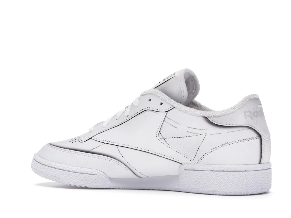 Vue 22 de Reebok Club C Maison Margiela White