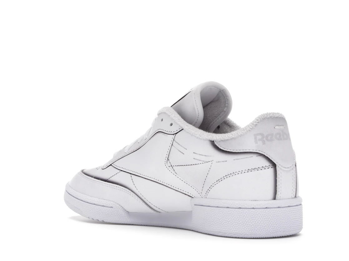 Vue 24 de Reebok Club C Maison Margiela White