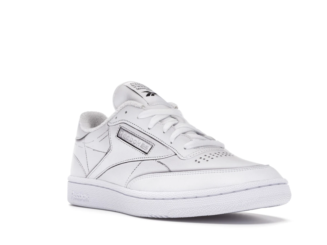 Vue 6 de Reebok Club C Maison Margiela White